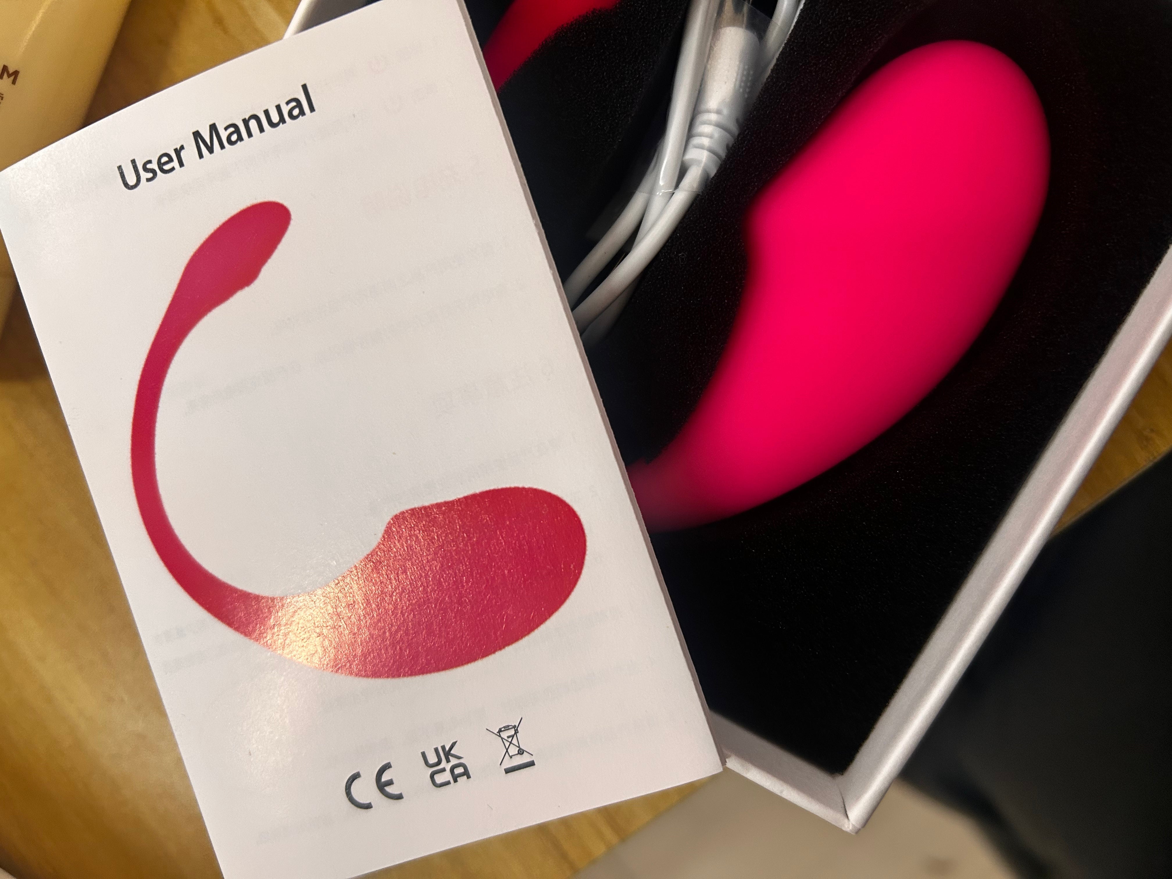 Pink APP Control Egg Vibrating Panties