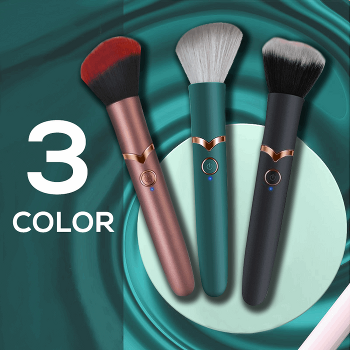 Small Vibrator Makeup Brush Met Discreet Formaat