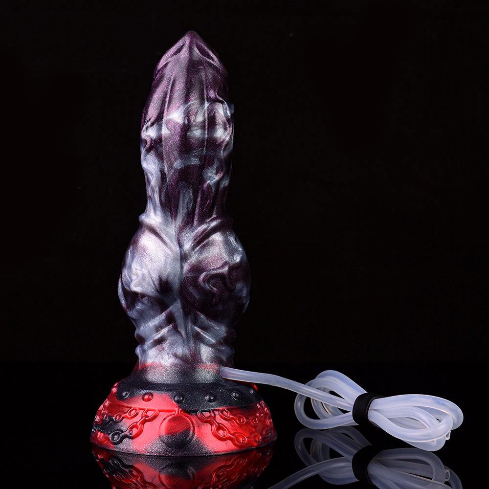 20 cm Textuur Dog Knot Squirtingdildo