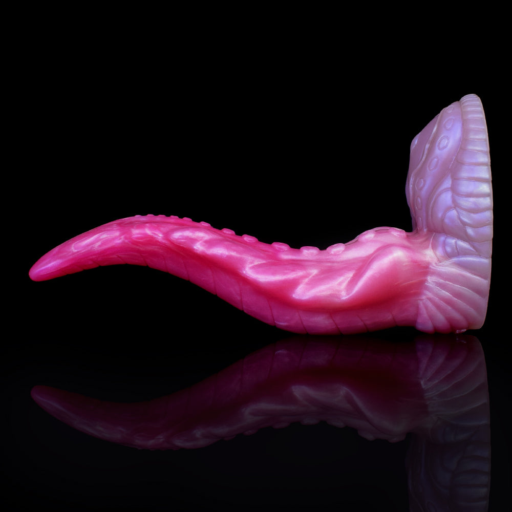 23.5 cm Roze Curved Monster Tentacle Dildo