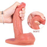 画像をギャラリー ビューアにロード Slanke roze vlees zuignap realistische dildo