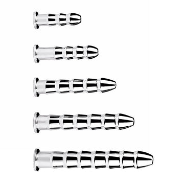 Kogelvormige Trapeziumvormige RVS Penisplug