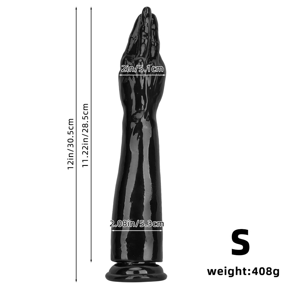Fist Dildo Black Realistic Long Big