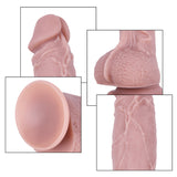 画像をギャラリー ビューアにロード Zachte vleesroze siliconen realistische dildo