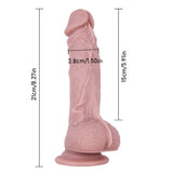 画像をギャラリー ビューアにロード Zachte vleesroze siliconen realistische dildo