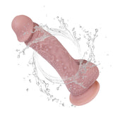 画像をギャラリー ビューアにロード Zachte vleesroze siliconen realistische dildo