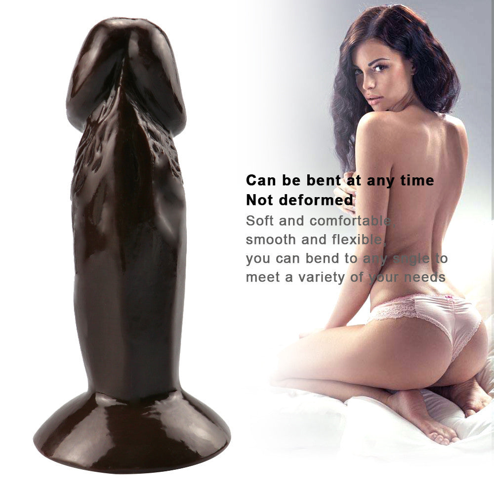 11cm Bruine Mini Dildo Met Zuignap