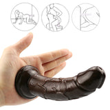 Charger l&#39;image dans la galerie, 6-inch koffie dildo