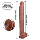 Charger l&#39;image dans la galerie, 17 inch Dildo Extra Long Adult Toys