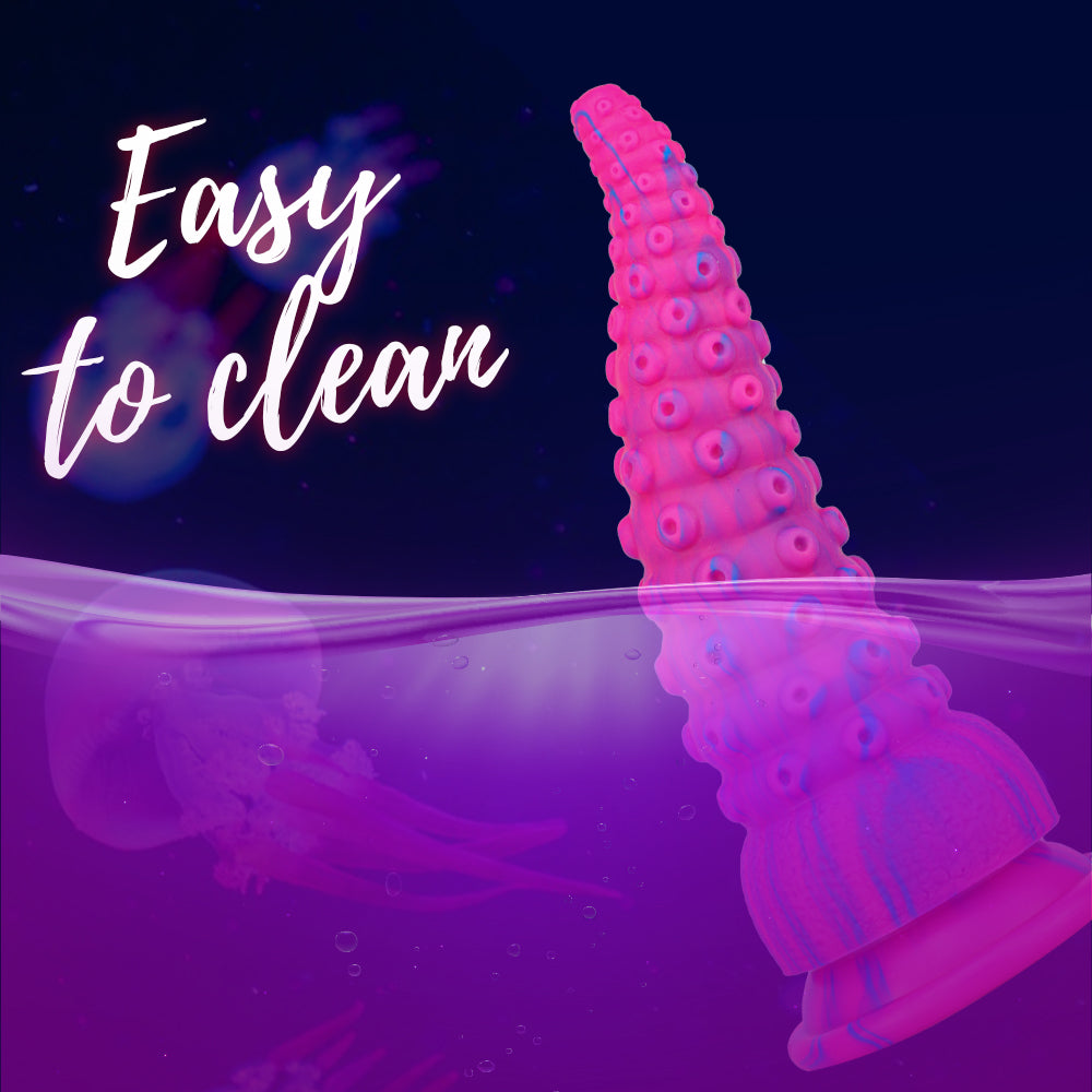 Fantasy Tentakel Dildo Roze Octopus Met Zuignap