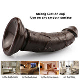 Charger l&#39;image dans la galerie, 6-inch koffie dildo