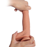 Charger l&#39;image dans la galerie, Realistic Uncut Dildo Silicone 7 inch