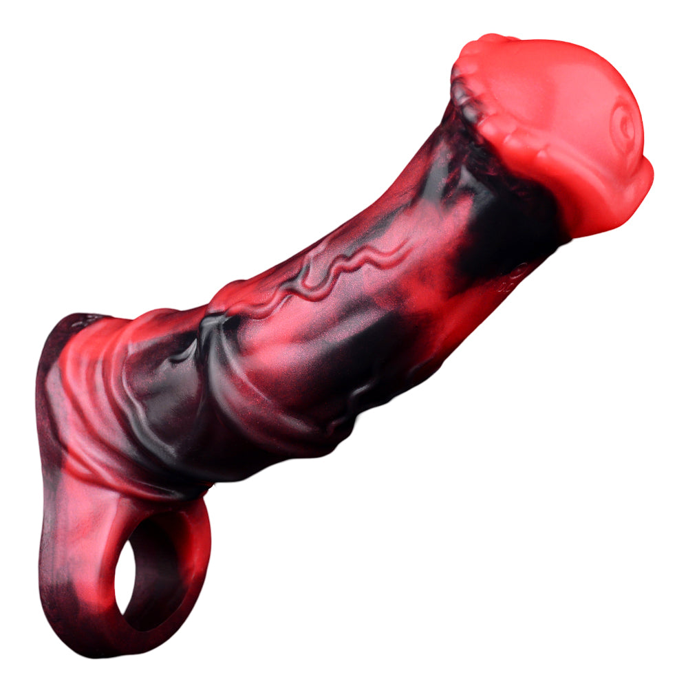 Vibrerende Horse Cock Sleeve 18cm Met Afstandsbediening