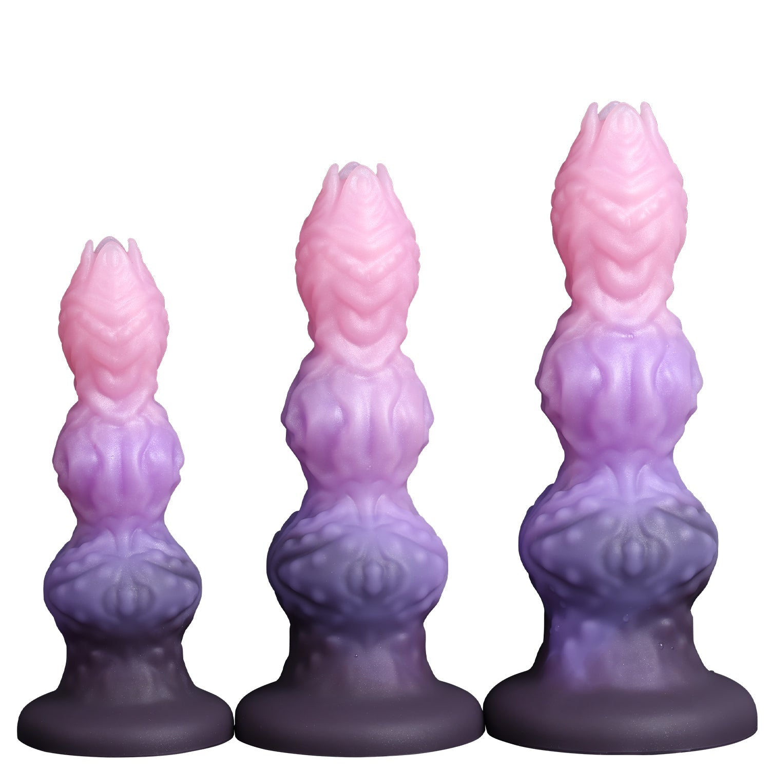 Alien Dildo Knot Textured Egg Spray Fantasy
