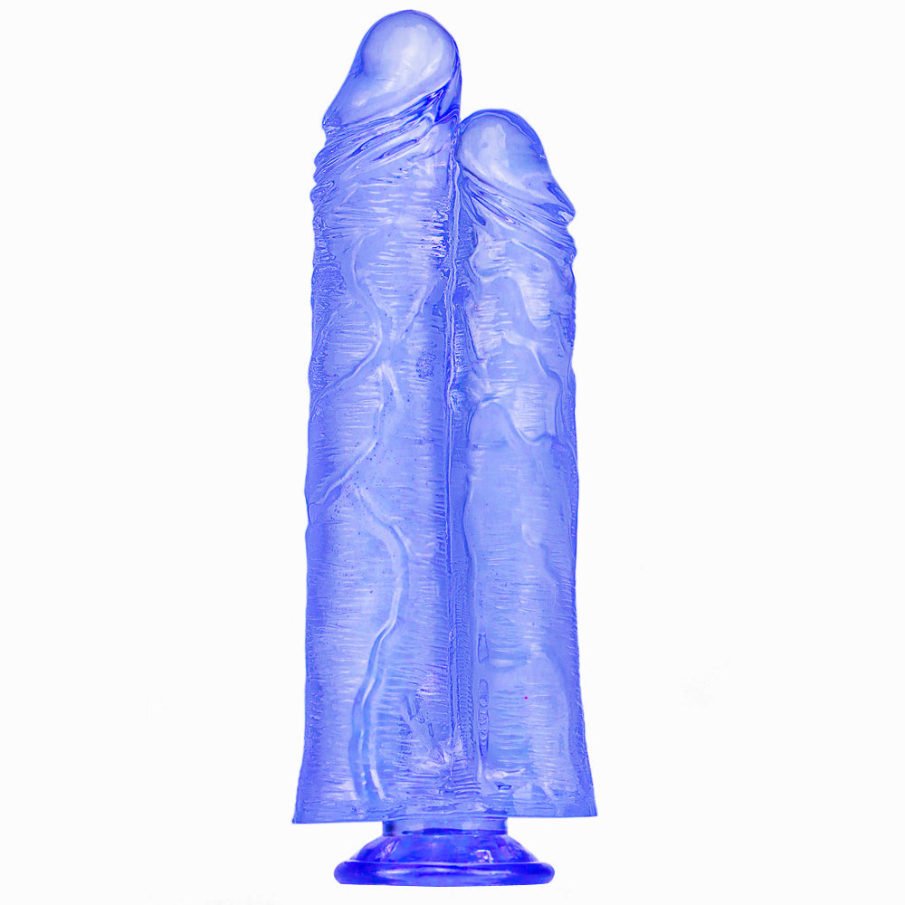 27 cm Grote Jelly Anal Doppeldildo