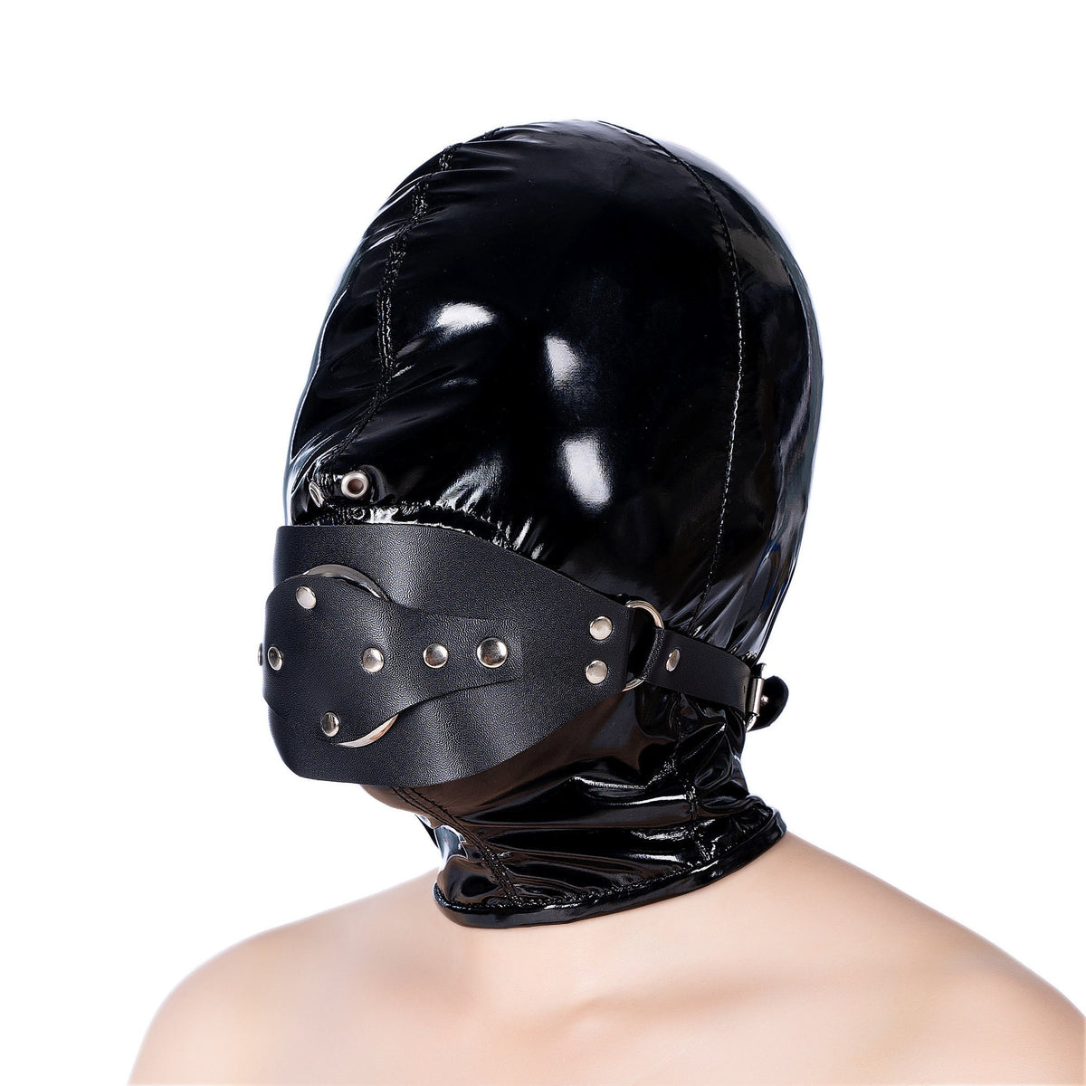BDSM Removable Hood 2 Inch Dildo Gag