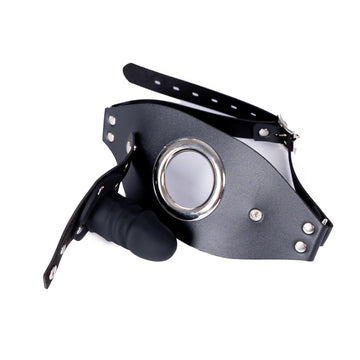 BDSM Removable Hood 2 Inch Dildo Gag
