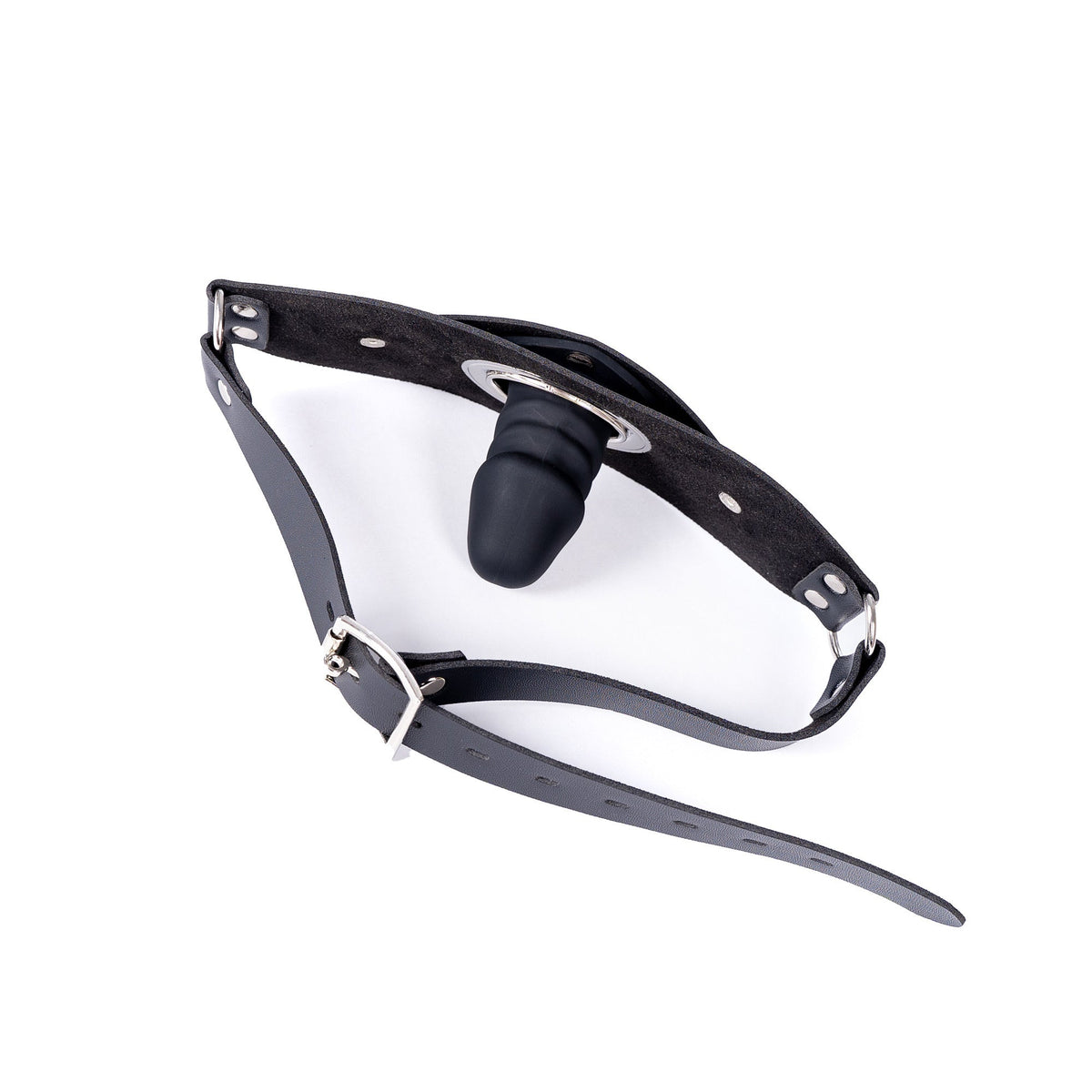 BDSM Removable Hood 2 Inch Dildo Gag
