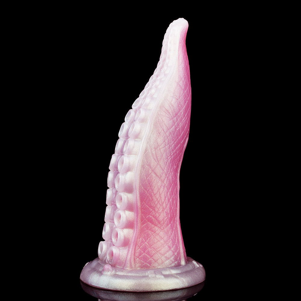Roze dildo 23 cm Tenticle Anal Monster