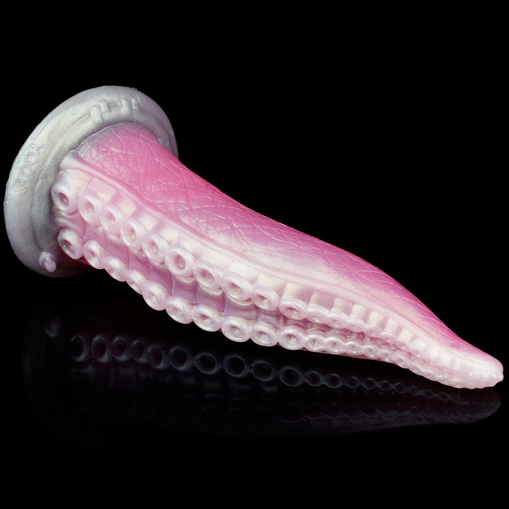 Roze dildo 23 cm Tenticle Anal Monster