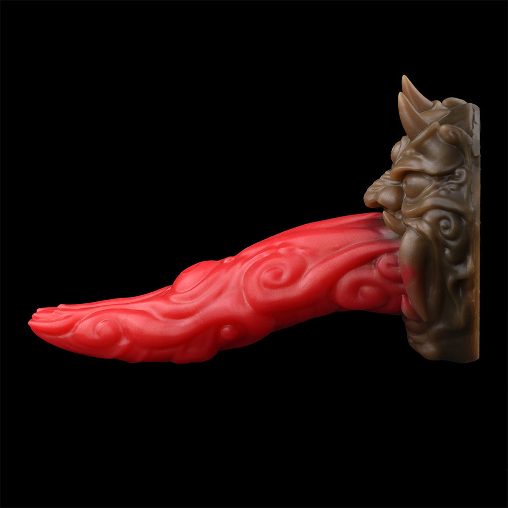 Demonentanden Curved  Fantasy Monster Dildo