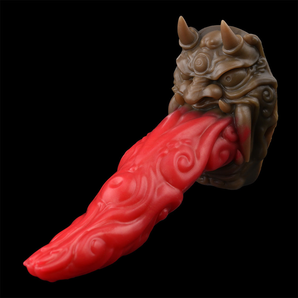 Demonentanden Curved  Fantasy Monster Dildo