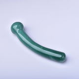 画像をギャラリー ビューアにロード Groene Aventurijn Curve Kristal Dildo