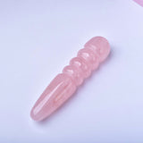 画像をギャラリー ビューアにロード Vier ring roze kristal dildo