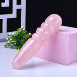 画像をギャラリー ビューアにロード Vier ring roze kristal dildo