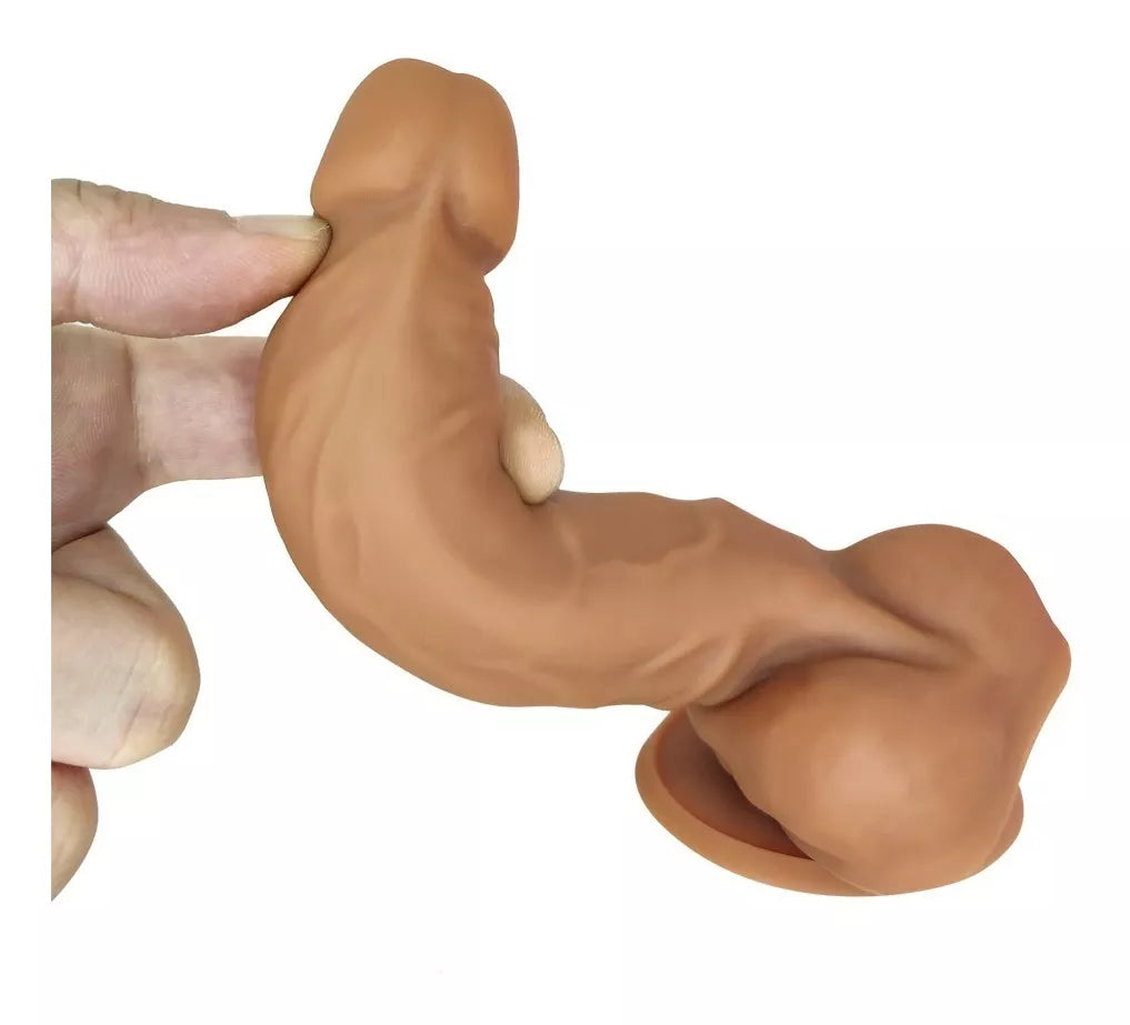 16 cm Realistische Dual Density Siliconen Dildo