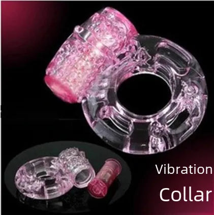 Pink Delay Cock Ring Voor Koppels