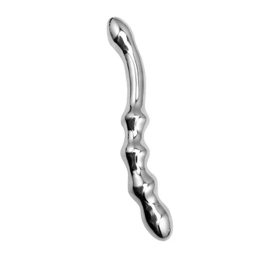RVS Temperatuurspel  Anal Doppeldildo