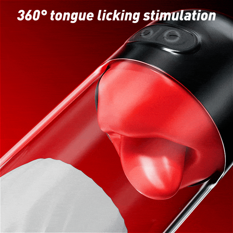 Transparante Male Vibrator Met App En Tongstimulatie