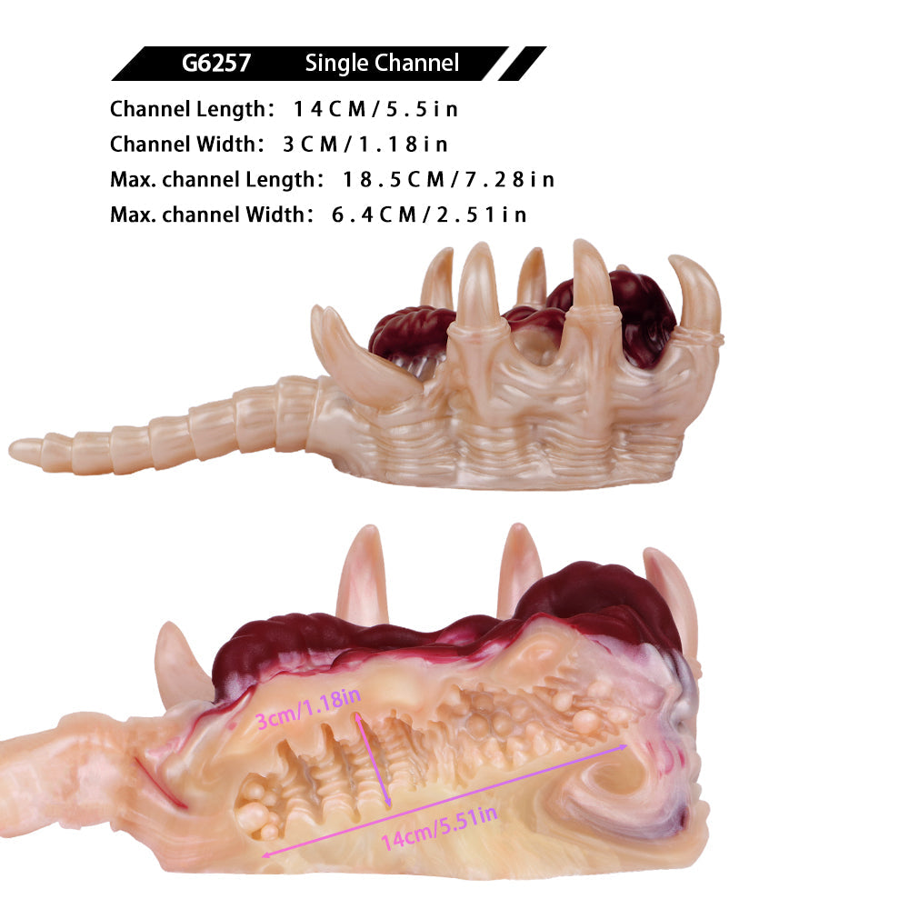 Facehugger Alien Pussy Toy Van Zacht Silicone