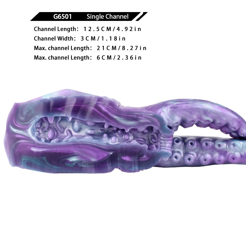 Purple Octopus Alien Male Masturbator Fleshlight