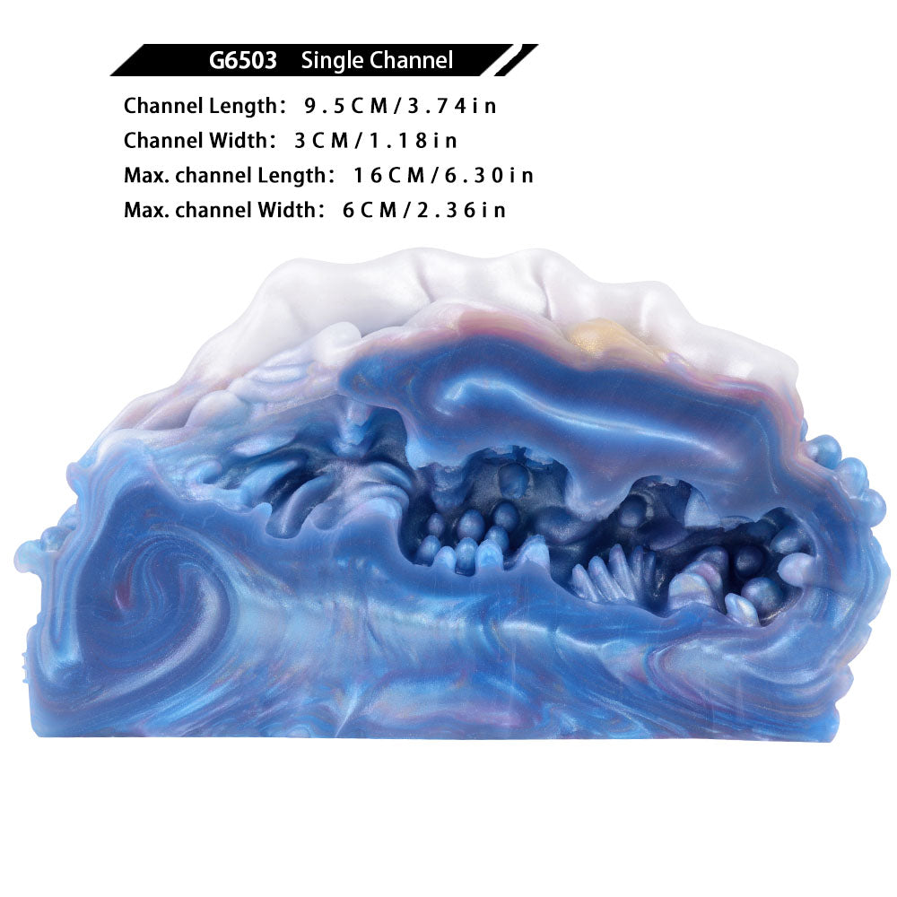 Fantasy Schelp Pocket Pussy Met Parelstructuur