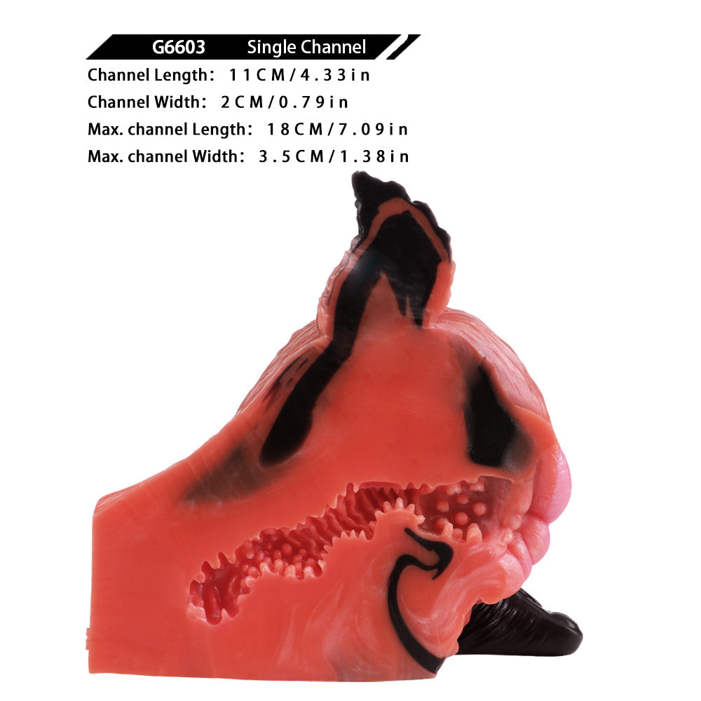 Vos Masturbator Pocket Pussy Met Realistische Dieren Details