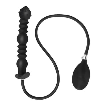 60cm Zwarte Kralen Giant Inflatable Butt Plug