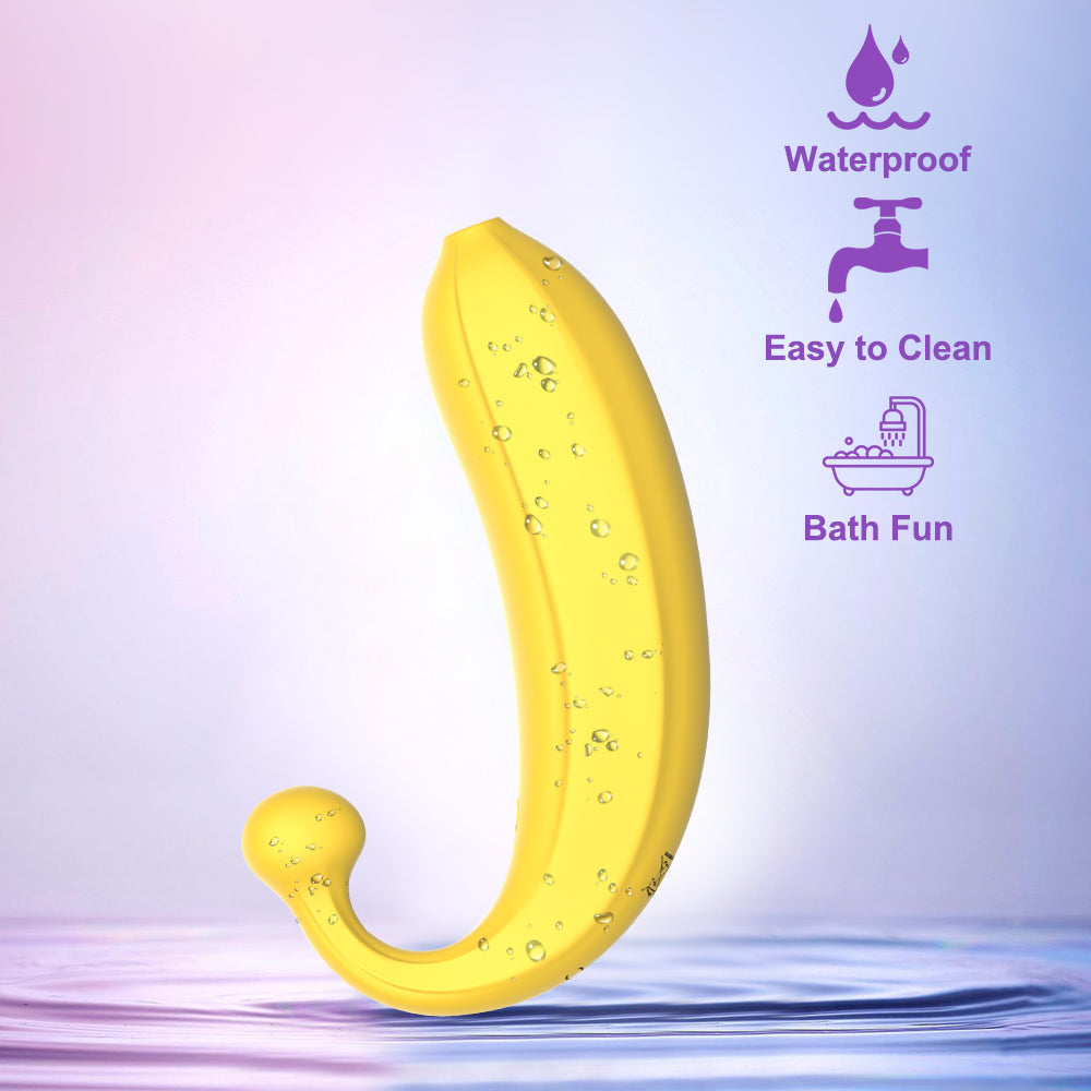 Mini Banana Vibrator With Remote Control