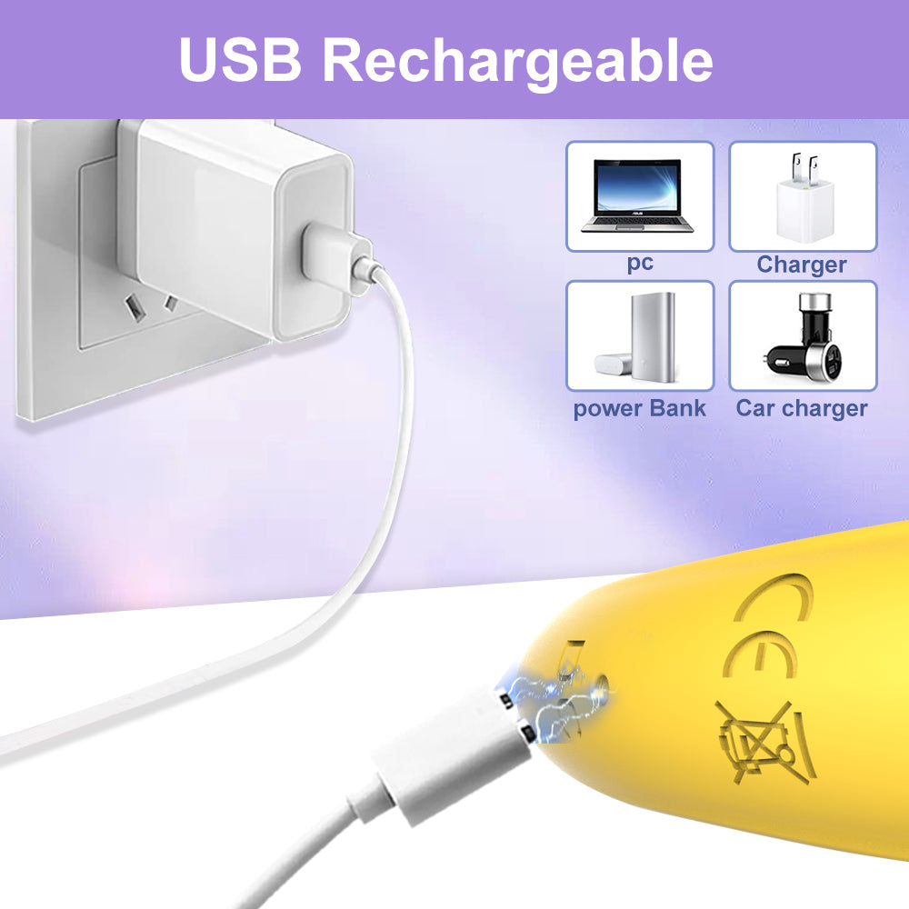 Mini Banana Vibrator With Remote Control