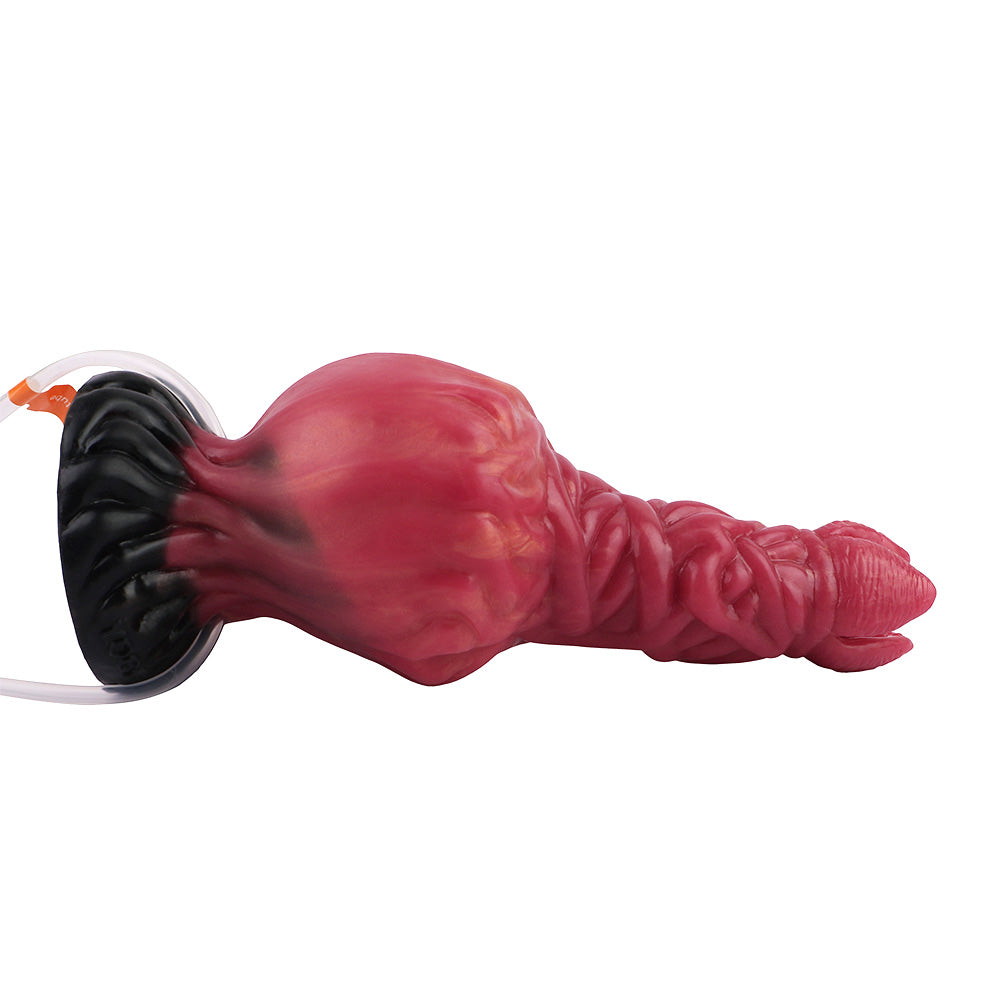 20cm Inflatable Alien Ovipositor Squirting Dildo