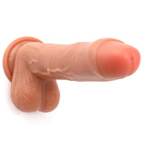 Charger l&#39;image dans la galerie, Voorhuid Penis 9 inch Realistische Vibrator Dildo