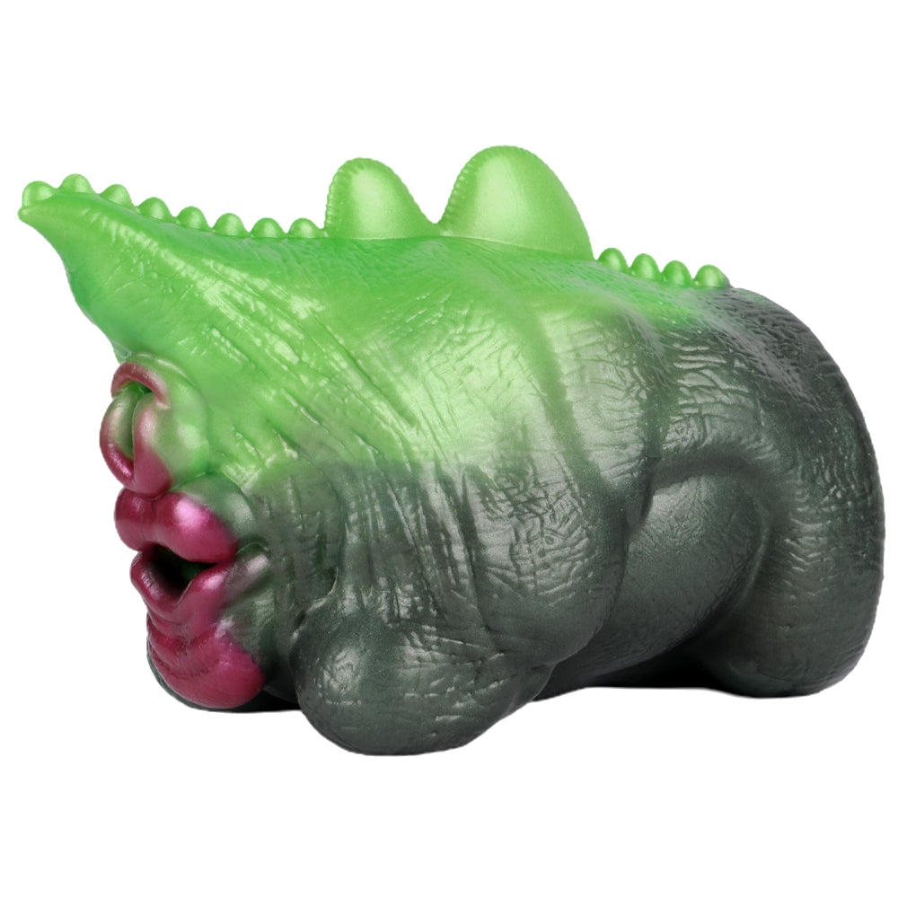 Fantasy Creature Pocket Pussy Green Dual Channel