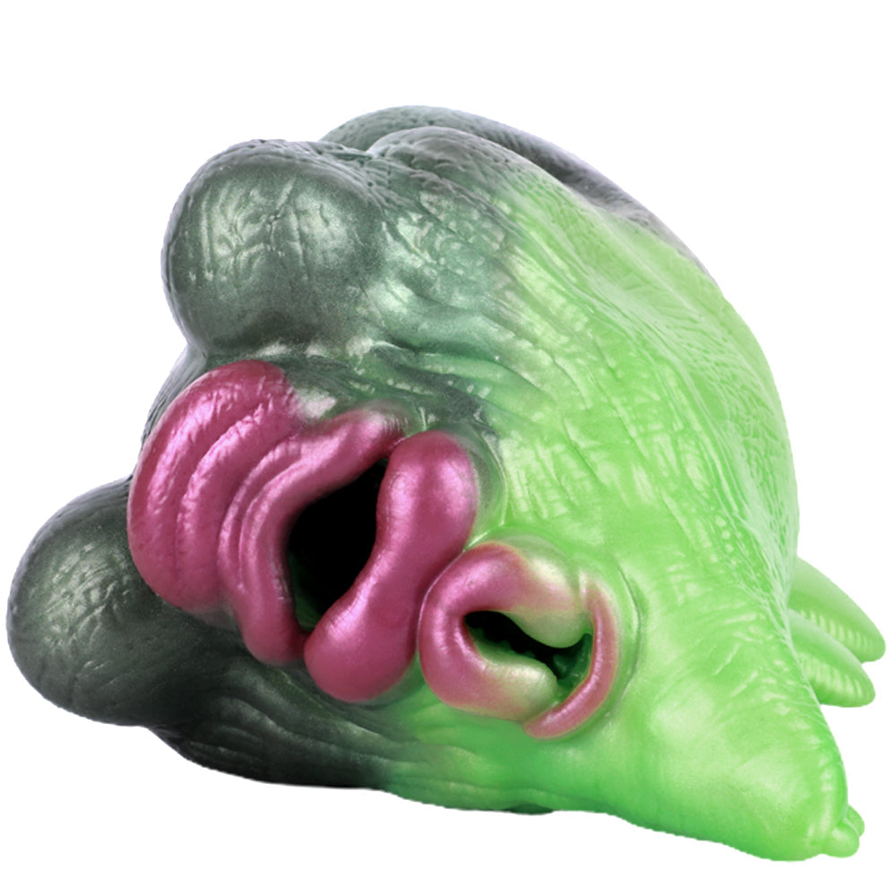 Fantasy Creature Pocket Pussy Green Dual Channel