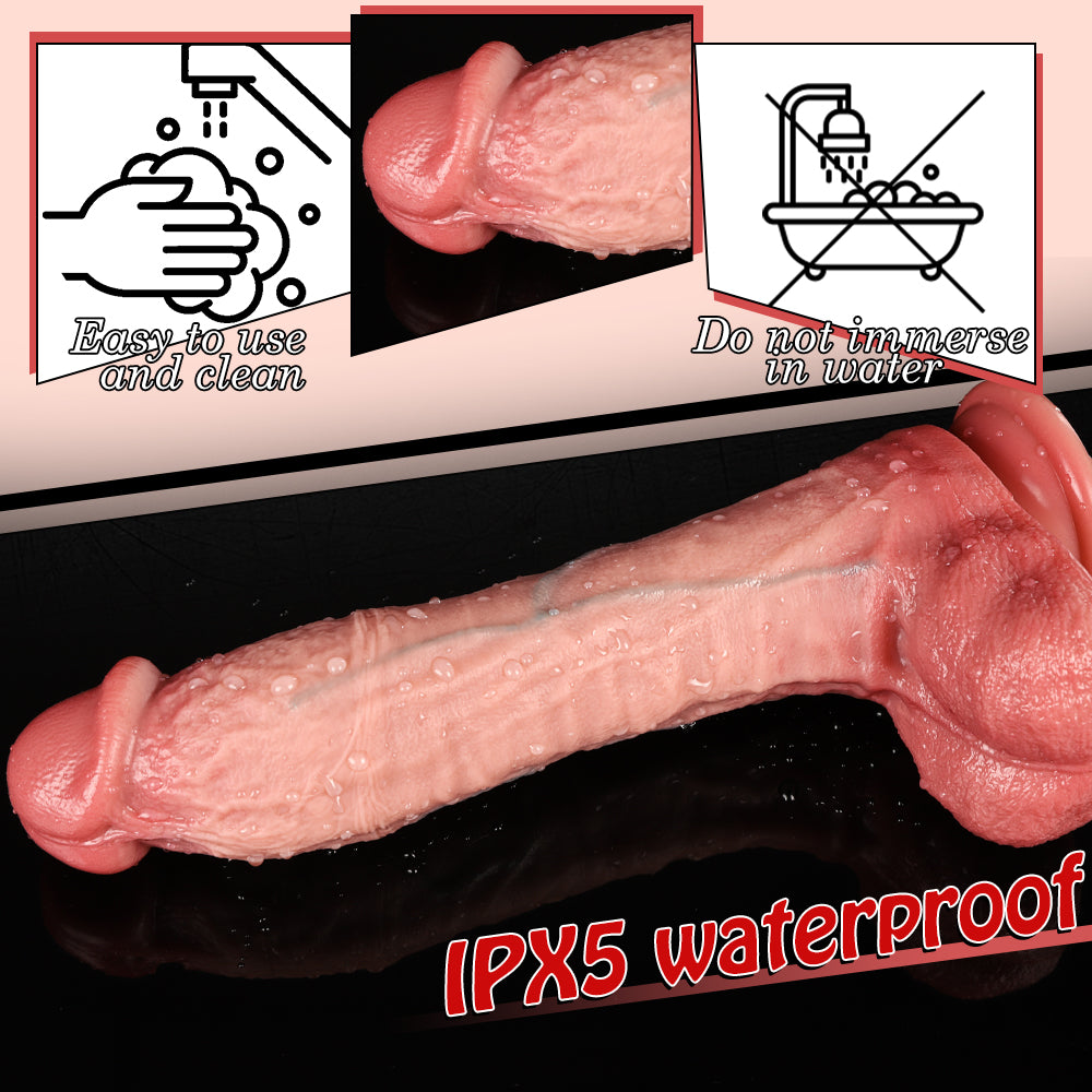 Automatische Remote Vibrator Met Stootfunctie En Verwarming