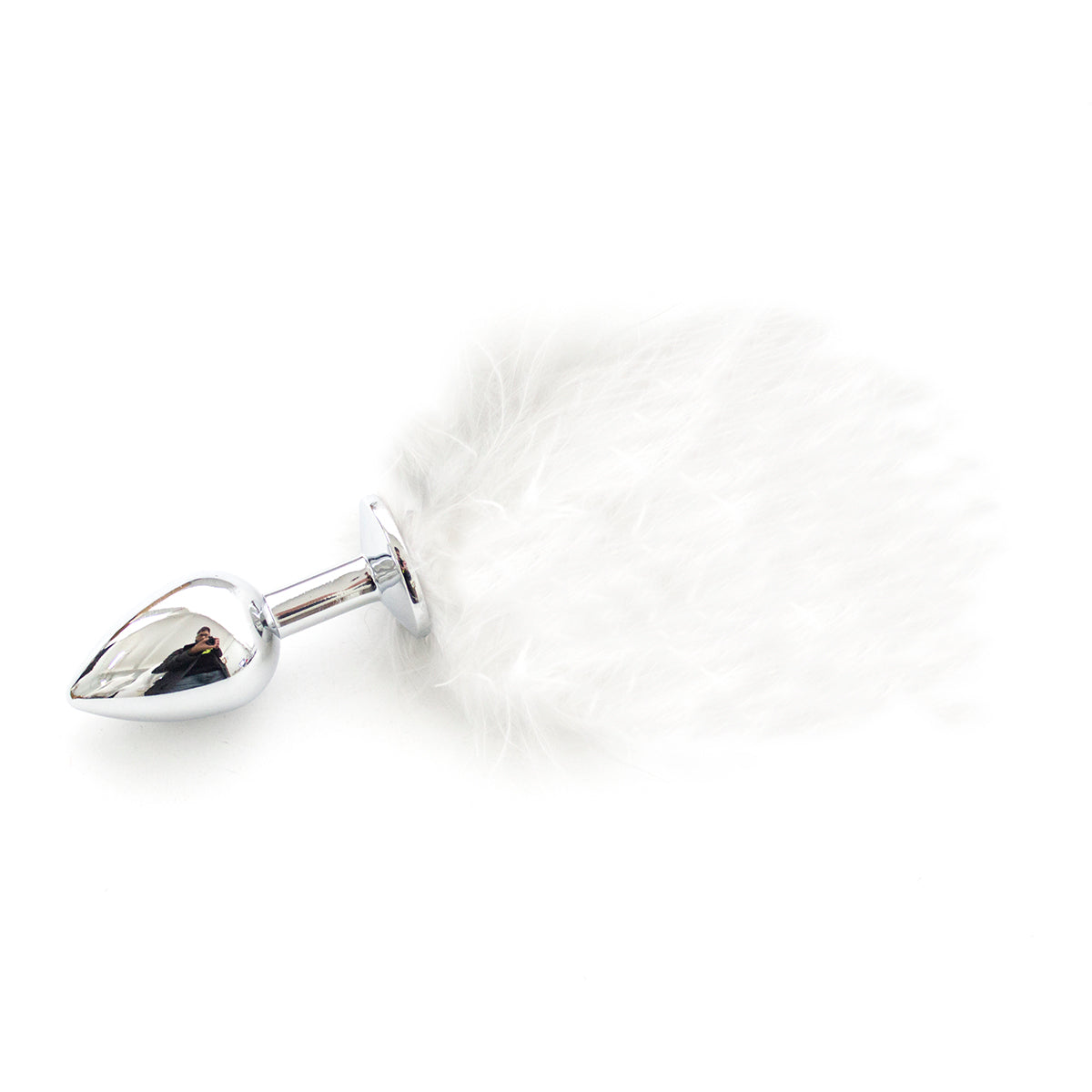 Small Bunny Tail Metal Butt Plug Fantasy