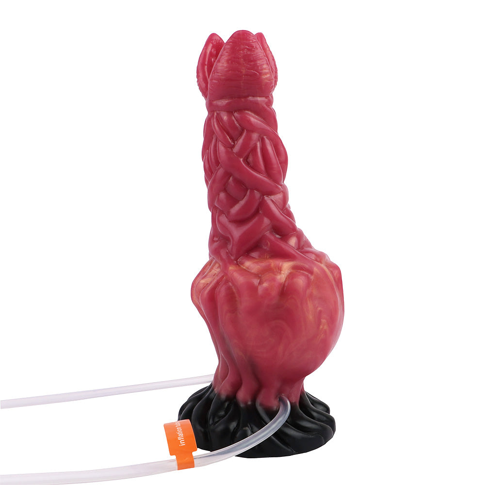 20cm Inflatable Alien Ovipositor Squirting Dildo