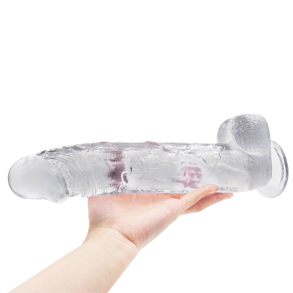 Jelly Dildo Met Zachte Silicone 30 cm