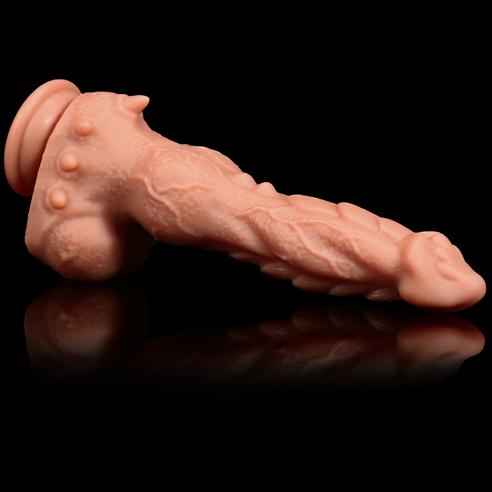 24.5 cm Spikes Knot Monster Dildo