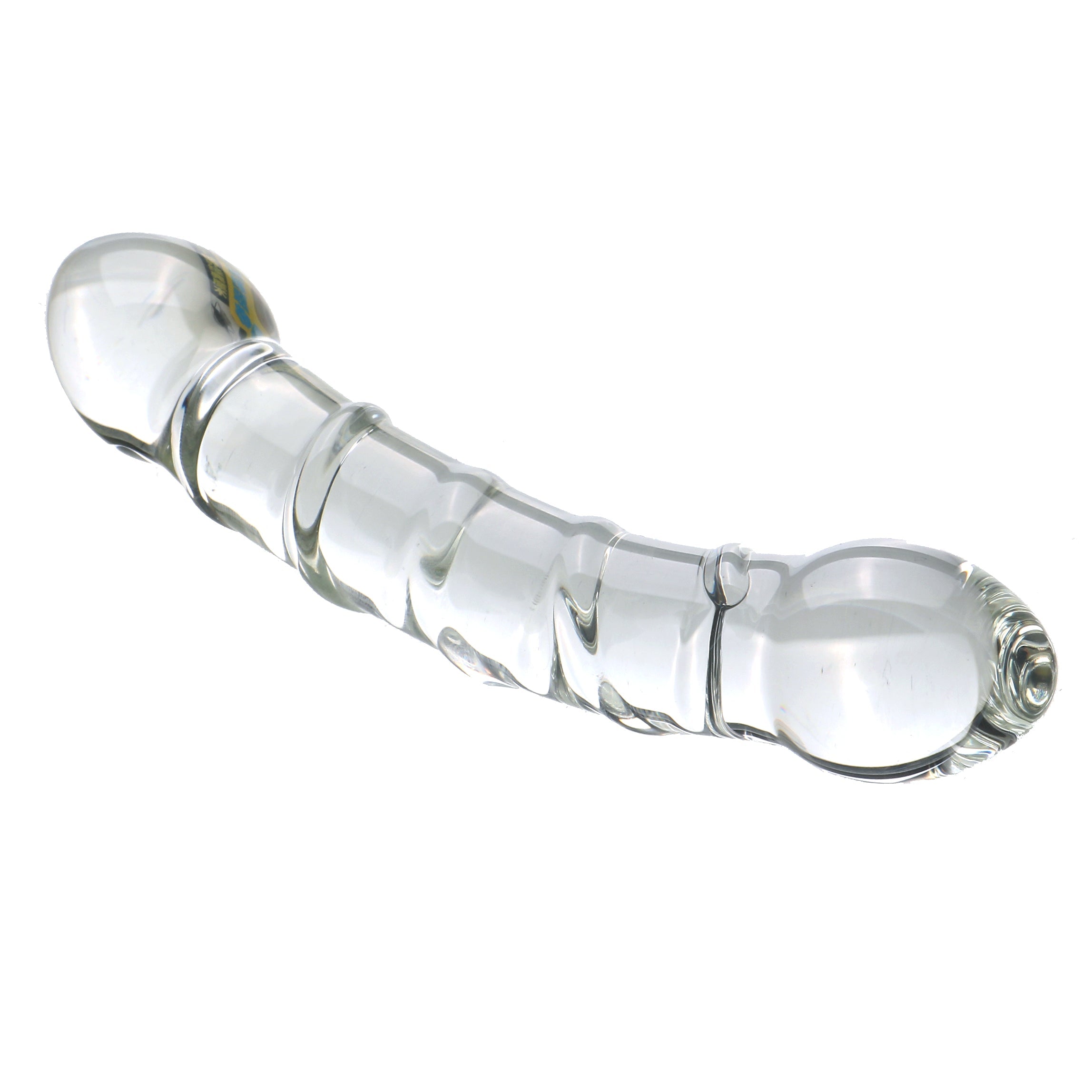 Glad Transparant Glazen Doppeldildo